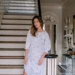 LUCY RUFFLE LONG SLEEVE NIGHTGOWN - Lenora