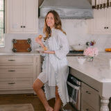 RUFFLE ROBE - Lenora