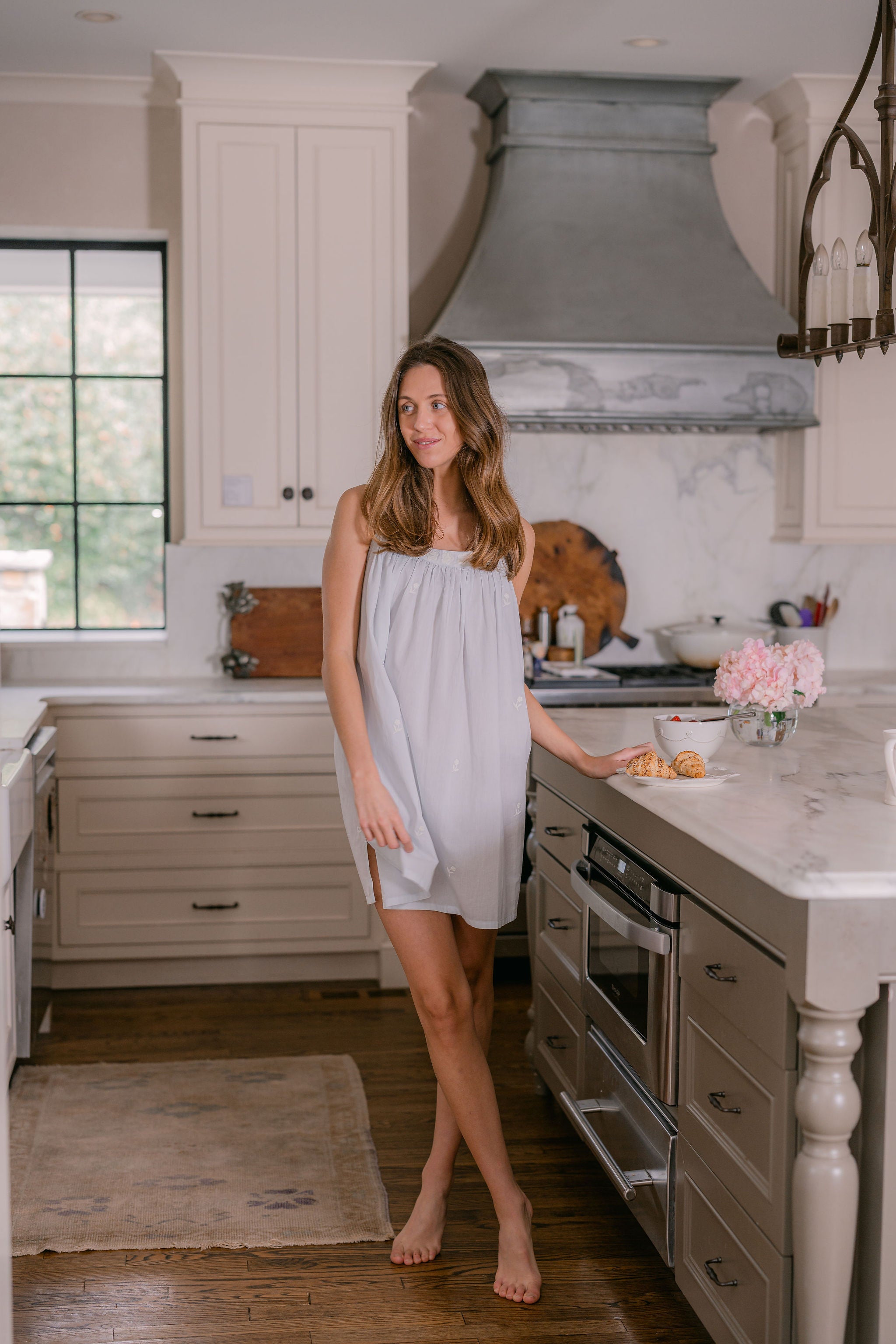 EMBROIDERED TANK - Lenora