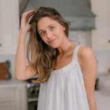 EMBROIDERED TANK - Lenora