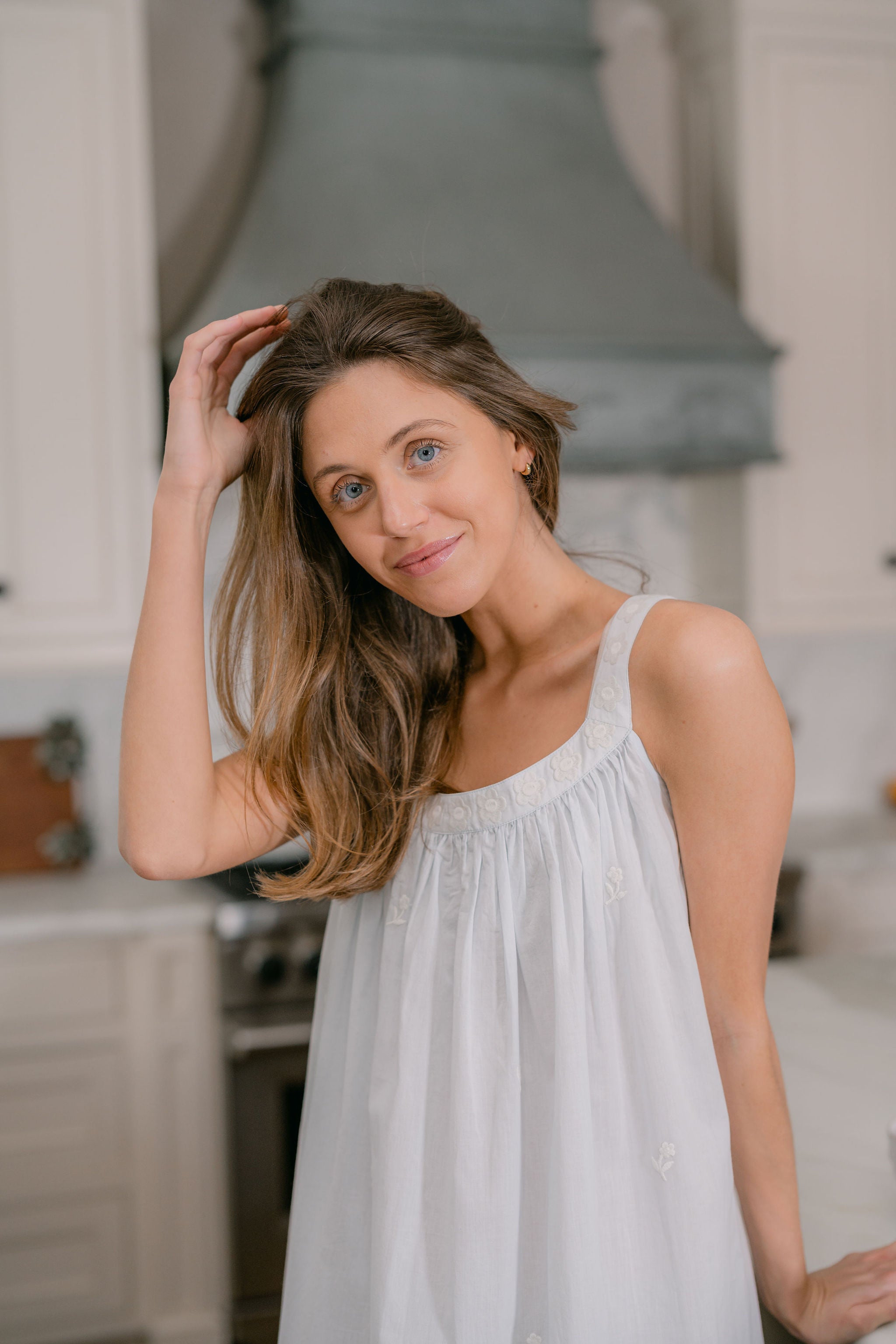 EMBROIDERED TANK - Lenora