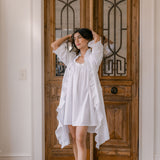 RUFFLE ROBE - Lenora