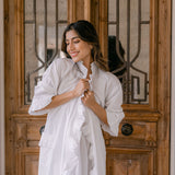 RUFFLE ROBE - Lenora