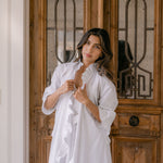 RUFFLE ROBE - Lenora