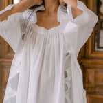 RUFFLE ROBE - Lenora