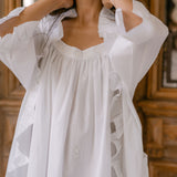 RUFFLE ROBE - Lenora