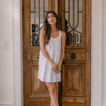 EMBROIDERED TANK - Lenora