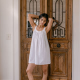EMBROIDERED TANK - Lenora