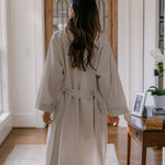 SEERSUCKER UNISEX ROBE - Lenora