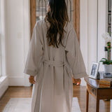 SEERSUCKER UNISEX ROBE - Lenora