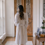 SEERSUCKER UNISEX ROBE - Lenora