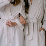 SEERSUCKER UNISEX ROBE - Lenora