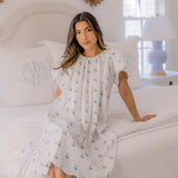 VANDY SCALLOPED NIGHTGOWN - Lenora