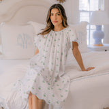 VANDY SCALLOPED NIGHTGOWN - Lenora