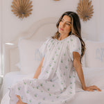 VANDY SCALLOPED NIGHTGOWN - Lenora