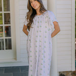 VANDY SCALLOPED NIGHTGOWN - Lenora