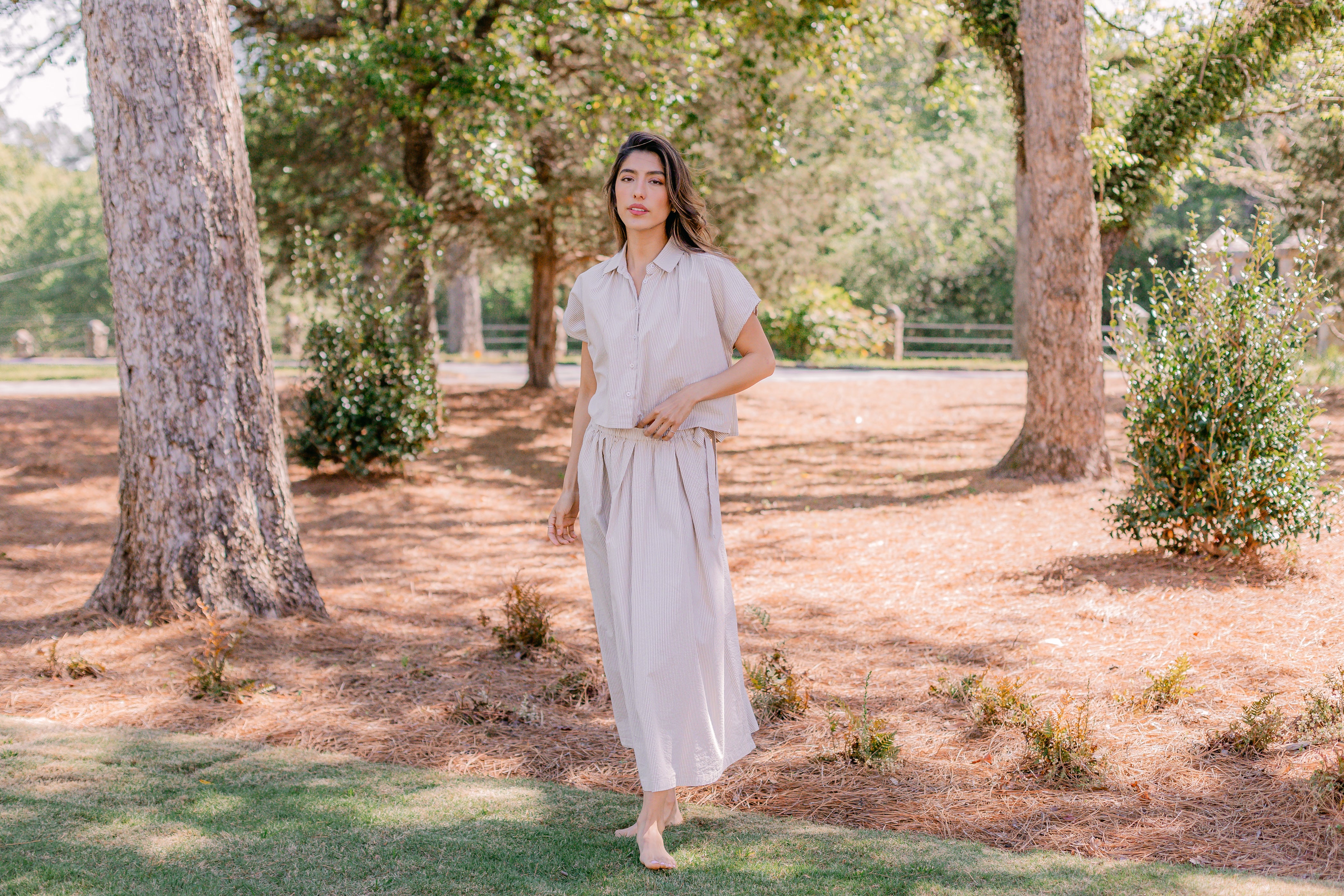 SAVOY 2 PIECE TOP & SKIRT - Lenora