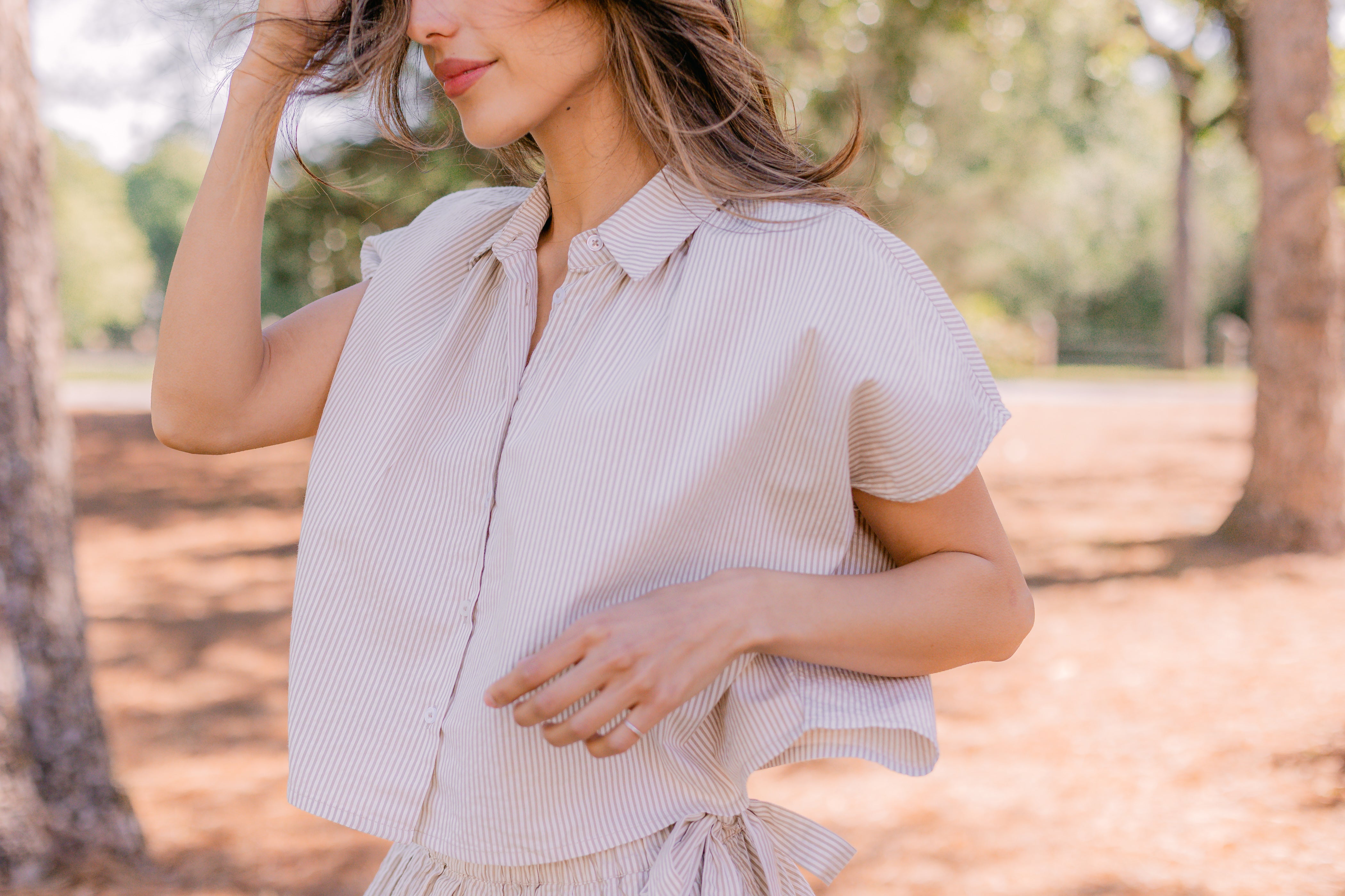 SAVOY 2 PIECE TOP & SKIRT - Lenora