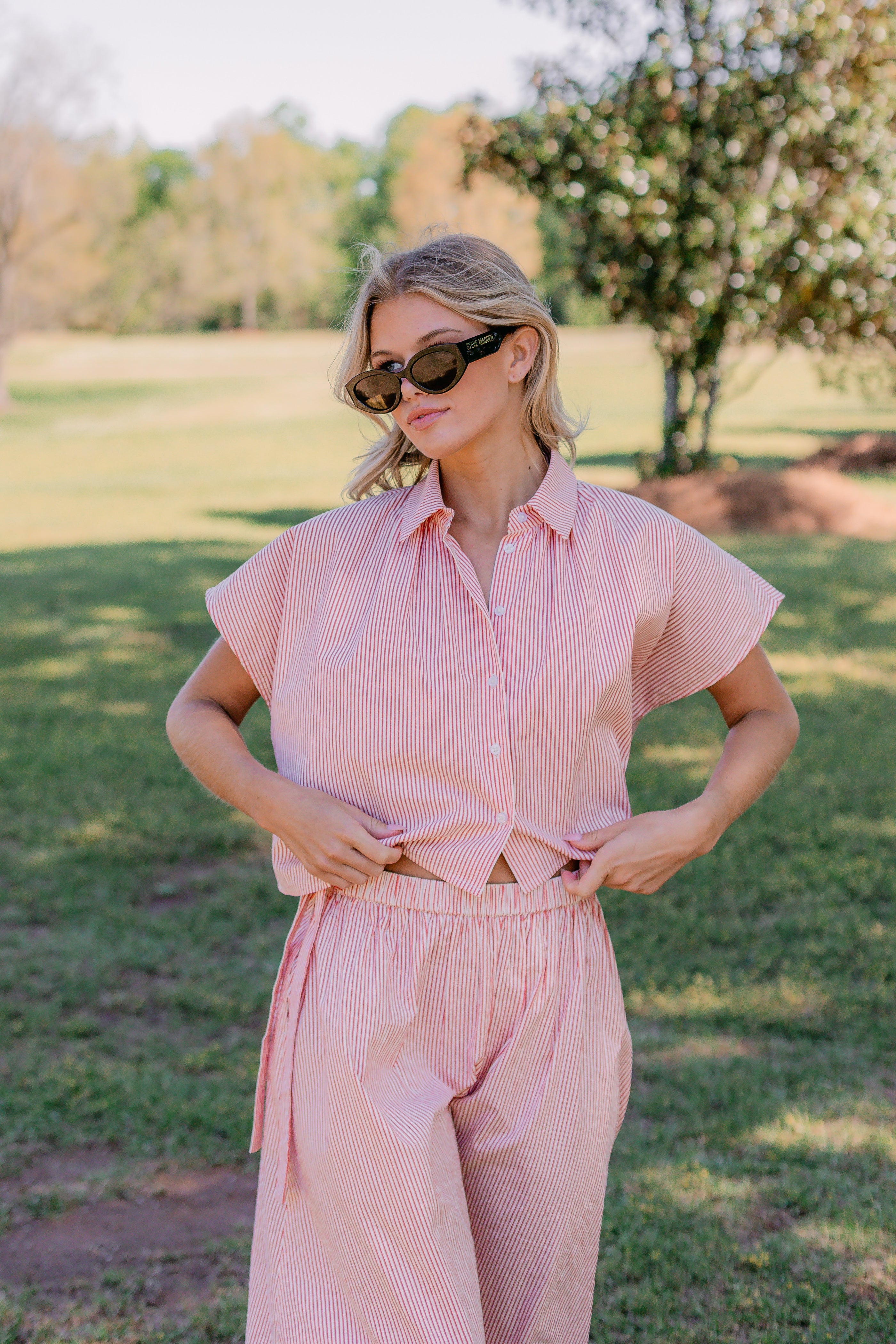 SAVOY 2 PIECE TOP & SKIRT - Lenora