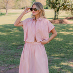 SAVOY 2 PIECE TOP & SKIRT - Lenora