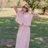 SAVOY 2 PIECE TOP & SKIRT - Lenora