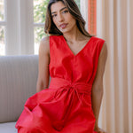 FLORENCE TANK BELTED DRESS - Lenora
