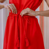 FLORENCE TANK BELTED DRESS - Lenora