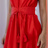 FLORENCE TANK BELTED DRESS - Lenora