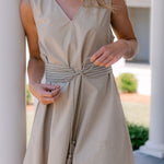FLORENCE TANK BELTED DRESS - Lenora