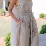 FLORENCE TANK BELTED DRESS - Lenora