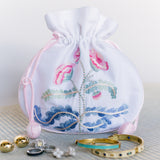 Carnation Jewelry Pouch - Lenora