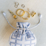 Geometric Jewelry Pouch - Lenora