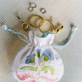 Carnation Jewelry Pouch - Lenora