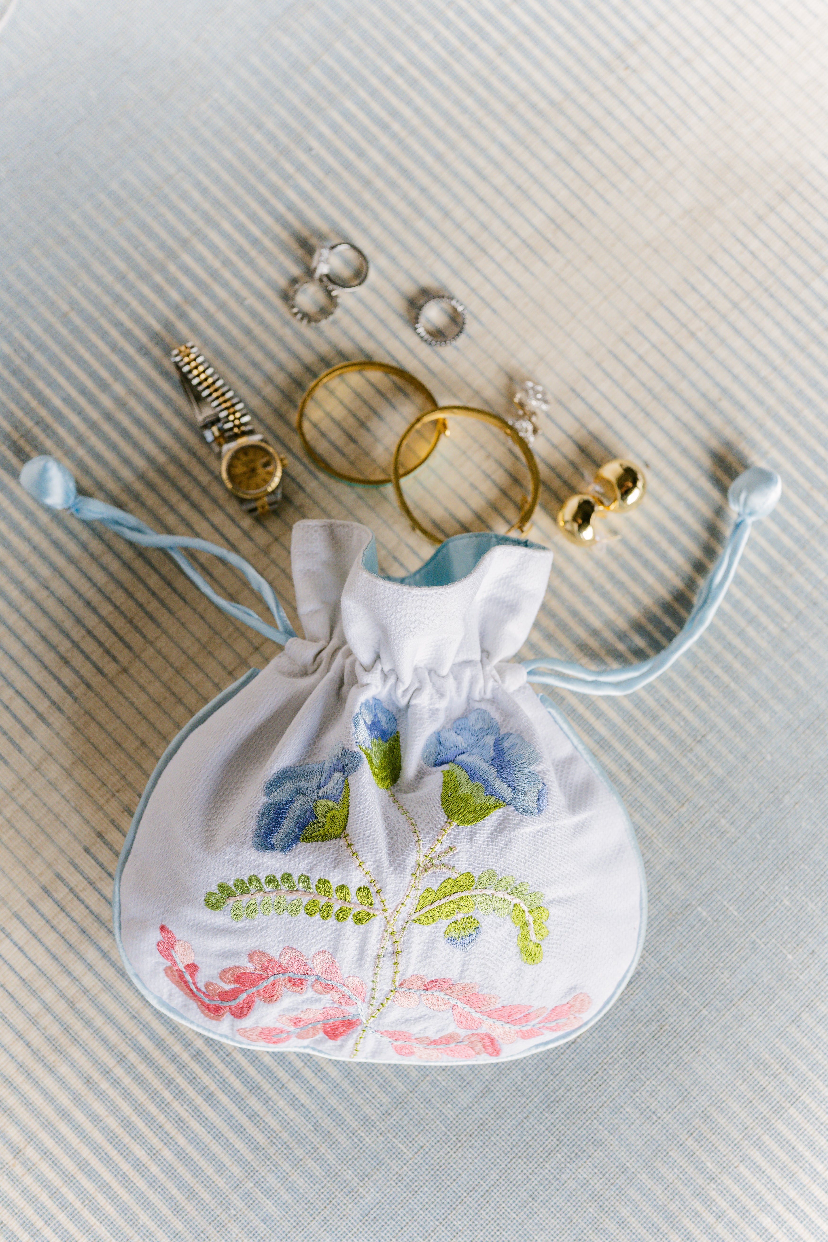 Carnation Jewelry Pouch - Lenora