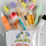 Carnation Large Makeup Bag - Lenora