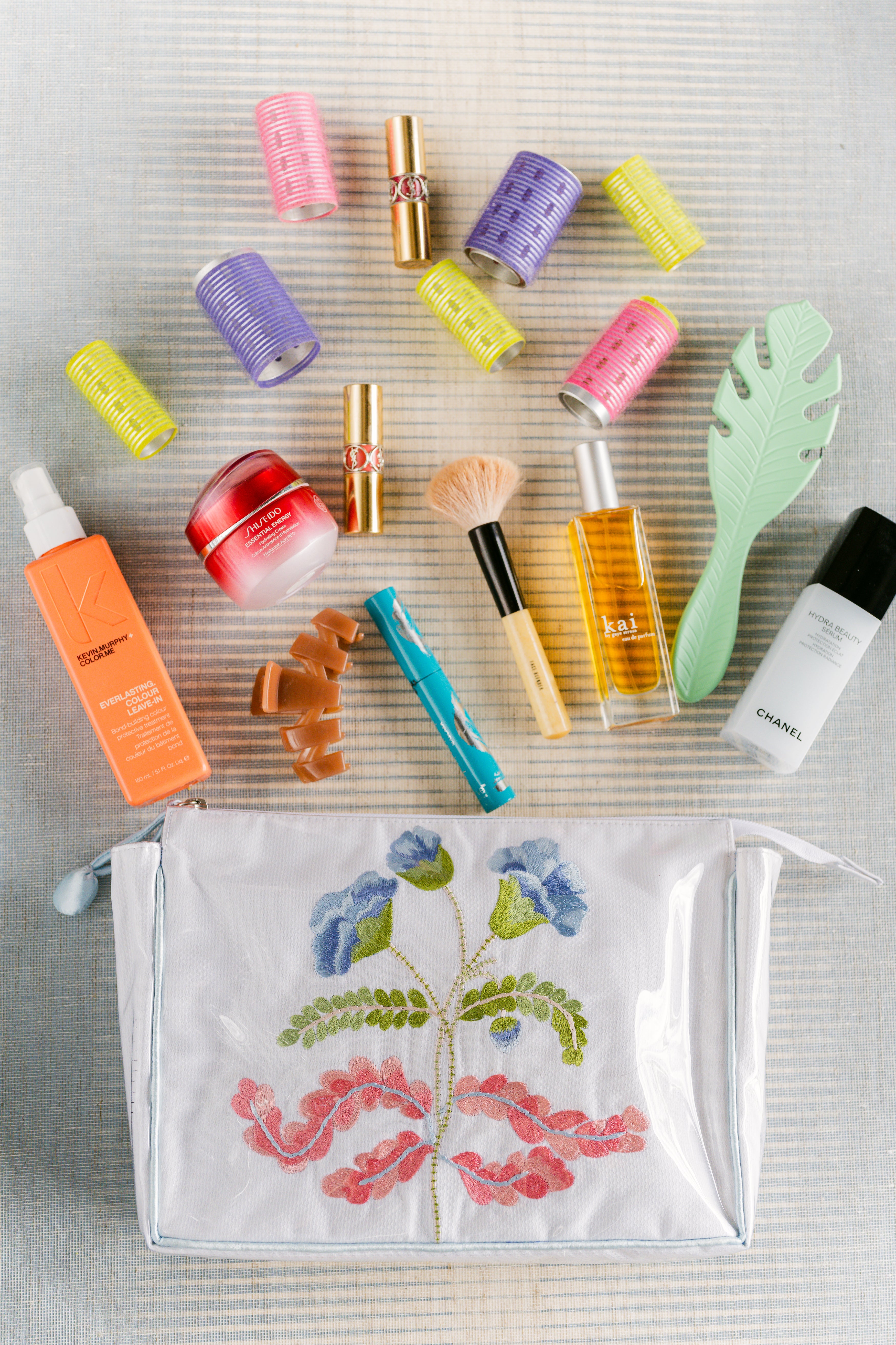 Carnation Large Makeup Bag - Lenora