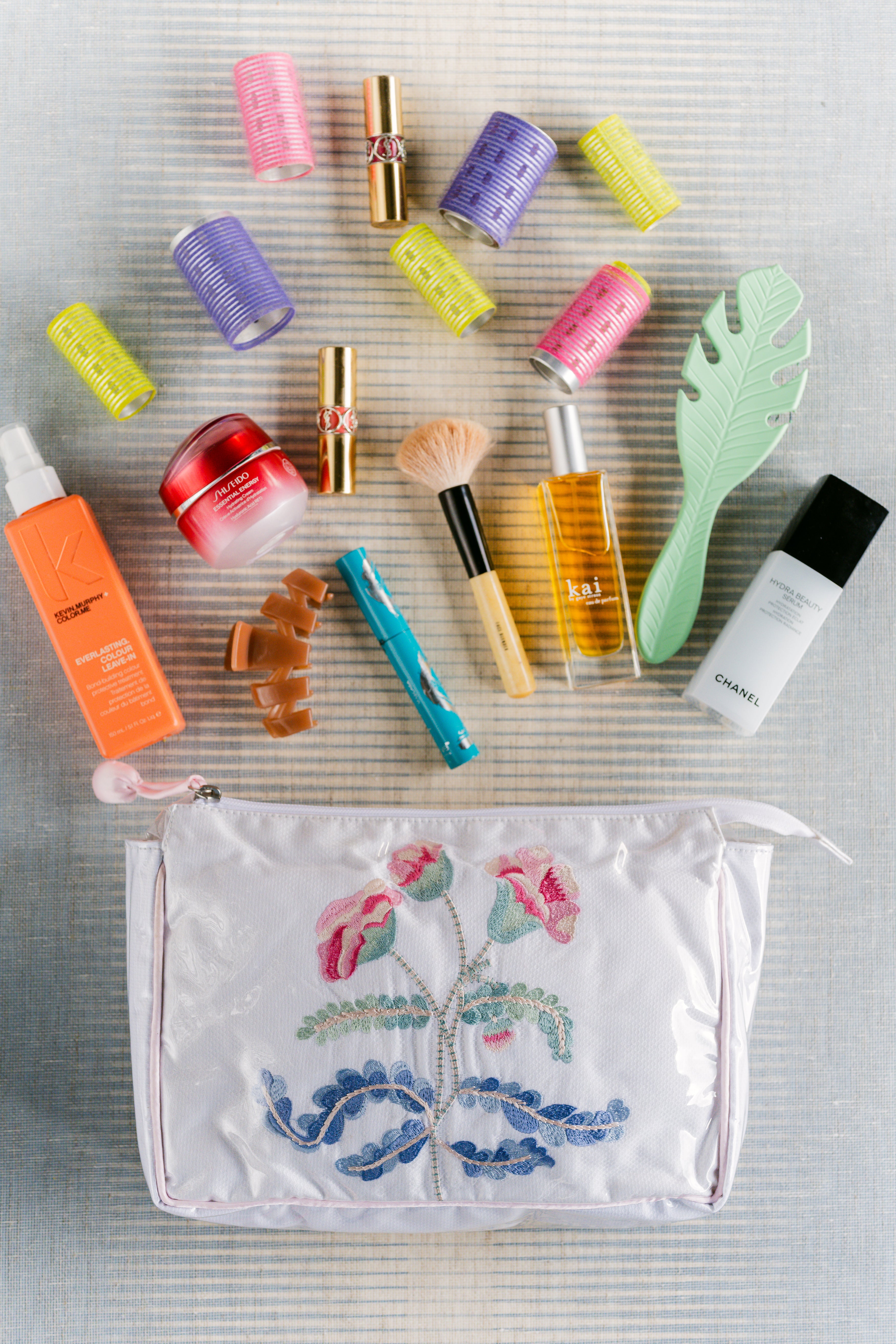 Carnation Large Makeup Bag - Lenora