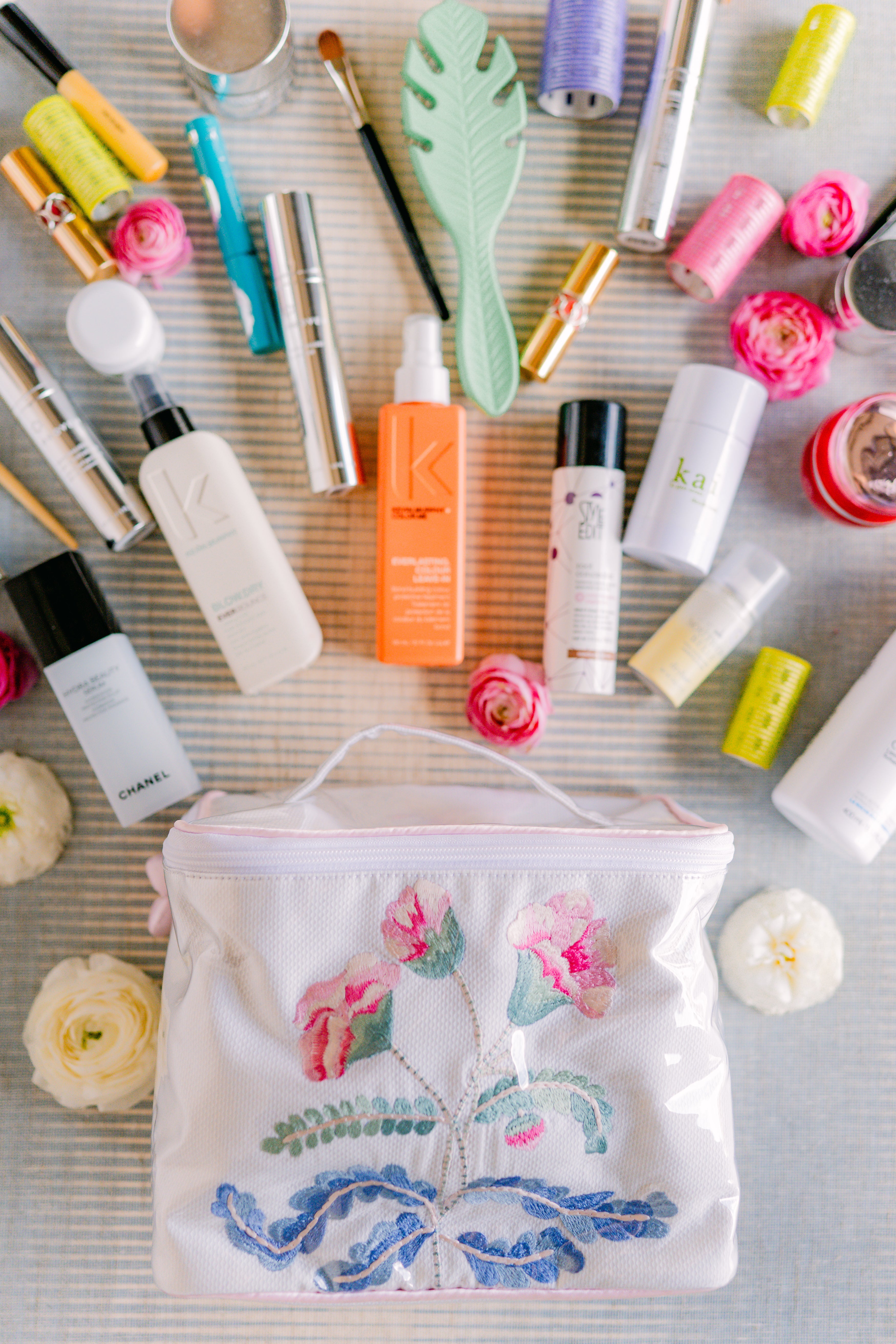 Carnation Train Case - Lenora