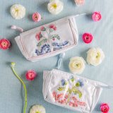 Carnation Small Makeup Bag - Lenora