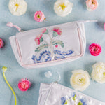 Carnation Small Makeup Bag - Lenora