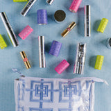 Geometric Large Makeup Bag - Lenora