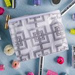 Geometric Train Case - Lenora