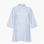 QUILTED BUTTON FRONT ROBE - Lenora