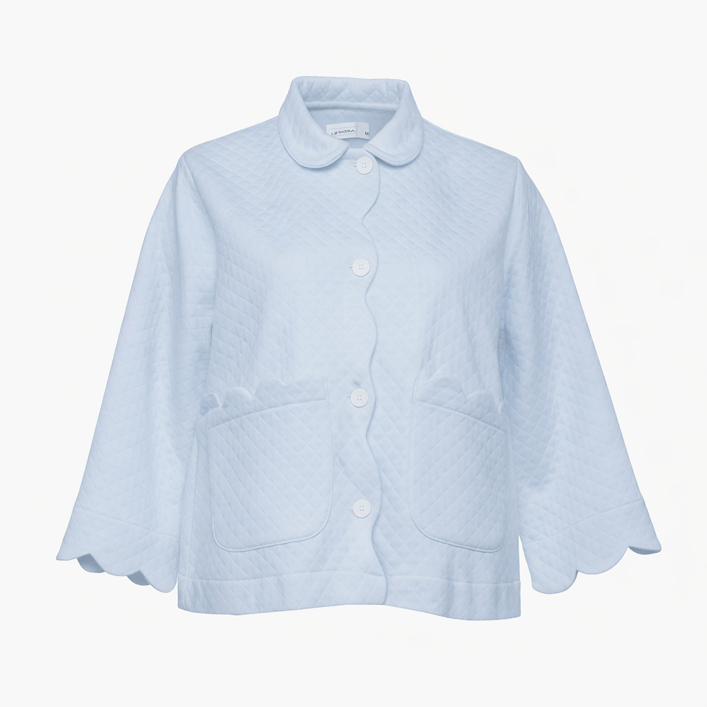 QUILTED BED JACKET - Lenora