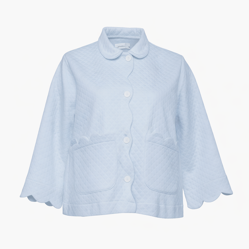 QUILTED BED JACKET - Lenora