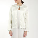 BIRDIE SATIN BEDJACKET - Lenora