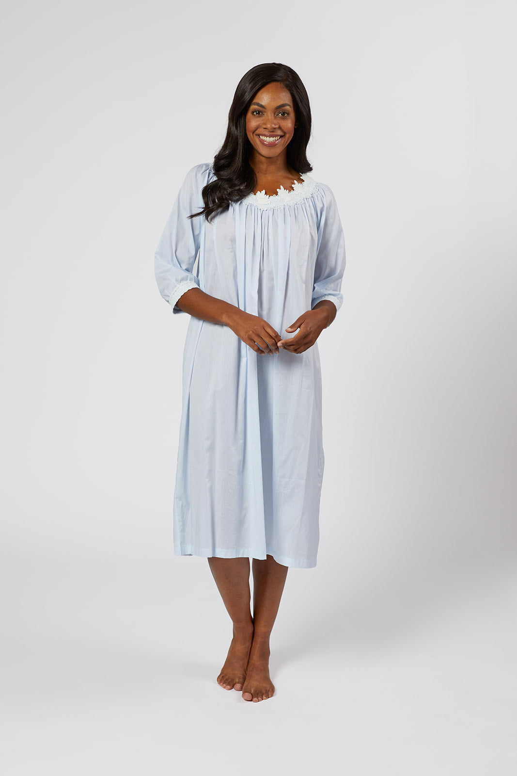 ELEANOR COTTON NIGHTGOWN - Lenora