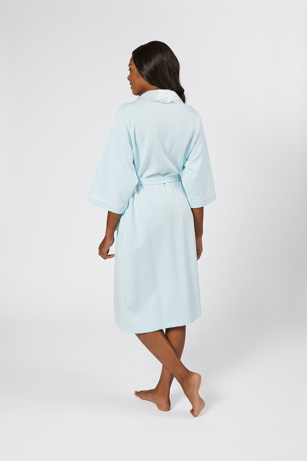 HELEN COTTON ROBE - Lenora