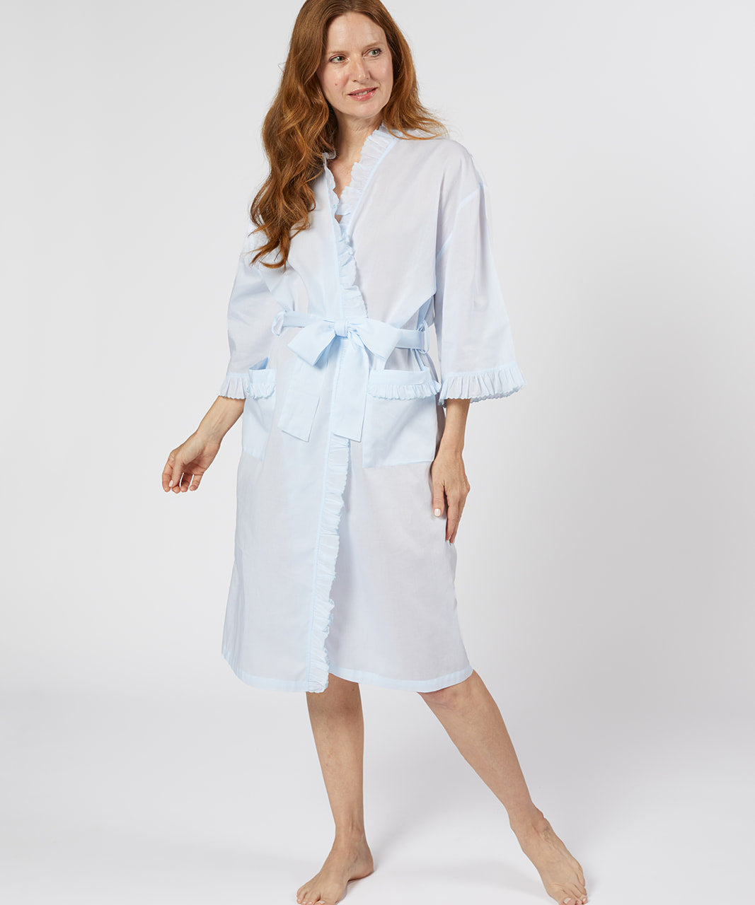 JULIA COTTON ROBE - Lenora