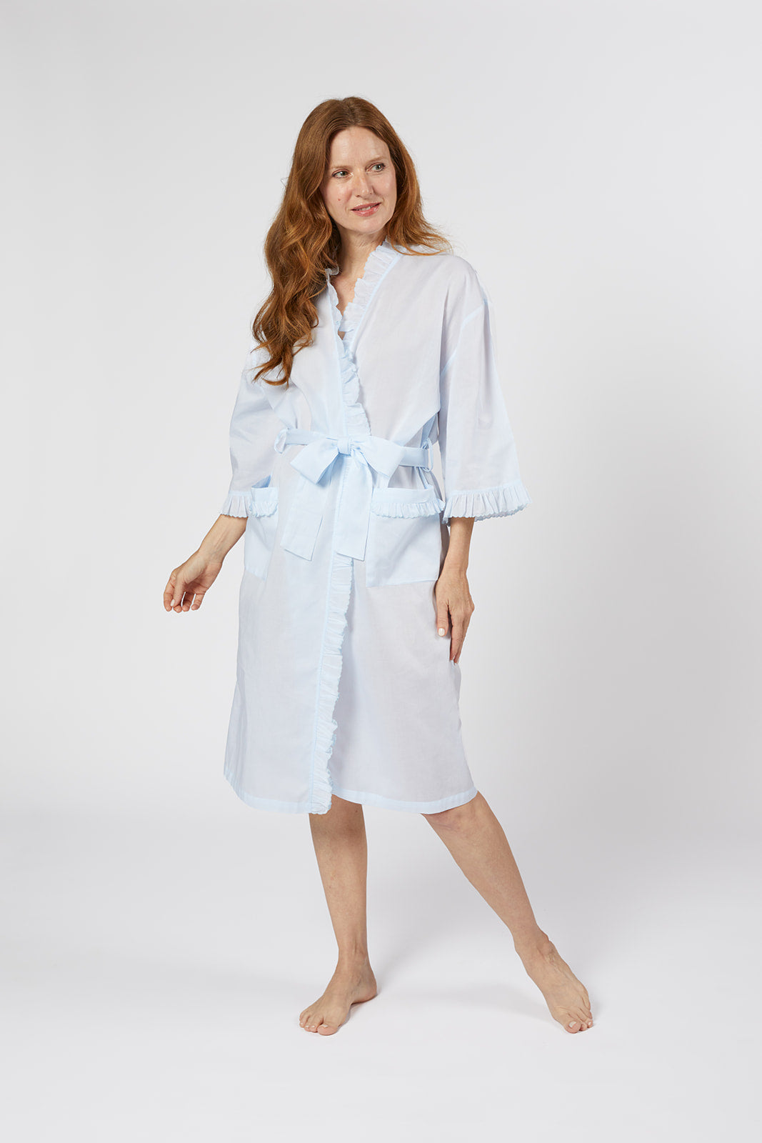 JULIA COTTON ROBE - Lenora